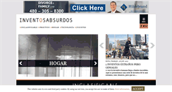 Desktop Screenshot of inventosabsurdos.com